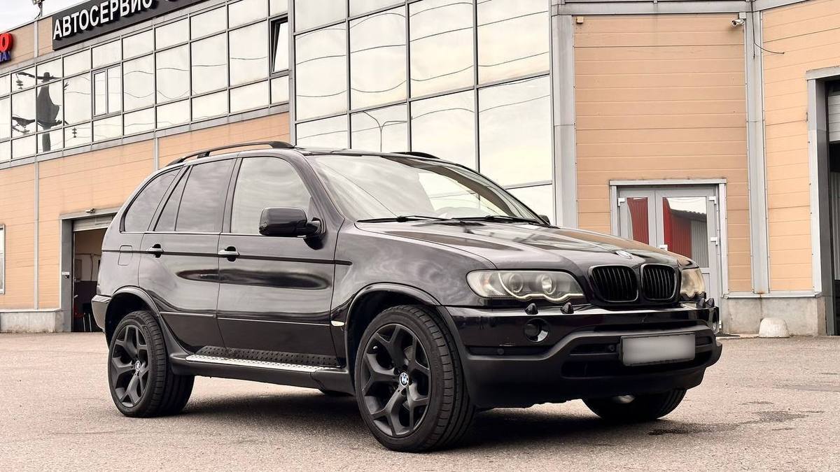 Купить BMW X5 I (E53) внедорожник 5 дв., 2000 года, цвет: Черный, за 680000  руб. в Санкт-Петербурге